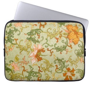 Funda Para Portátil Flores de adorno chino Jones