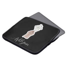 Funda Para Portátil Flores de aliento para bebés