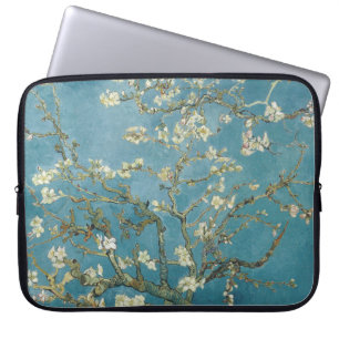 Funda Para Portátil Flores de almendros, pintura famosa