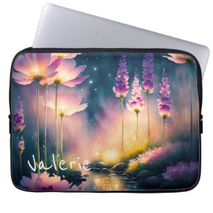 Funda Para Portátil Flores de Cosmos