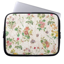 Funda Para Portátil Flores de época