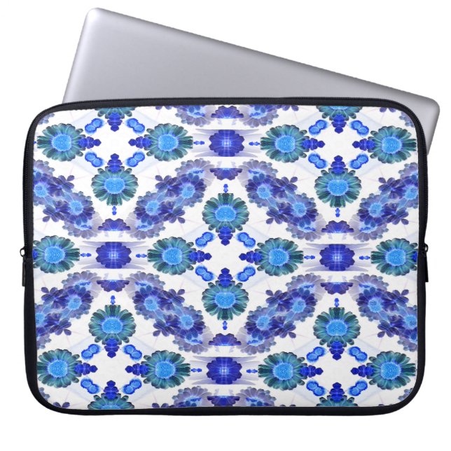 Funda Para Portátil Flores de invierno...... (Frente)