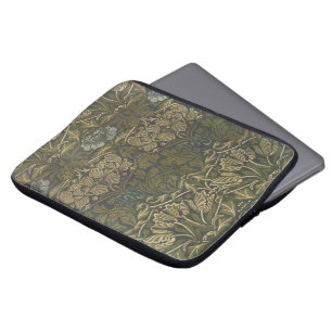 Funda Para Portátil Flores de jardín antiguas victorianas de William M