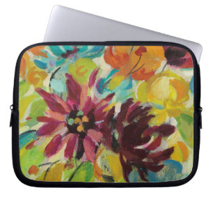 Funda Para Portátil Flores de la alegría del otoño