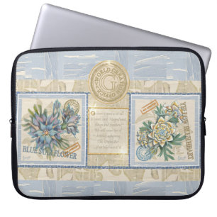 Funda Para Portátil Flores de la oficina de creación de G
