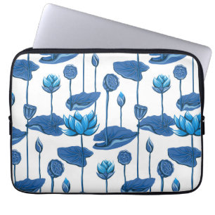 Funda Para Portátil flores de loto