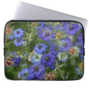 Funda Para Portátil Flores de maíz azules