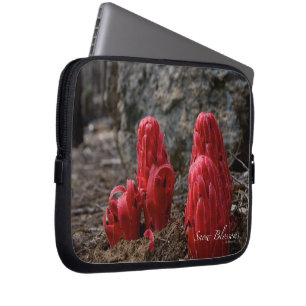 Funda Para Portátil Flores de nieve