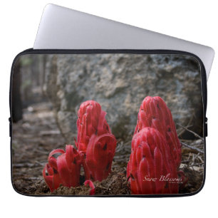 Funda Para Portátil Flores de nieve