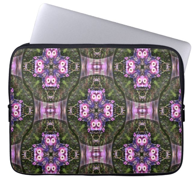 Funda Para Portátil Flores de primavera...... (Frente)