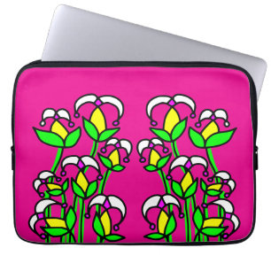 Funda Para Portátil Flores de Primavera Caprichosas 41