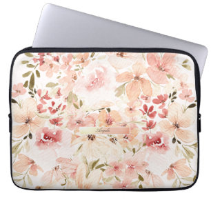 Funda Para Portátil Flores de primavera en flor