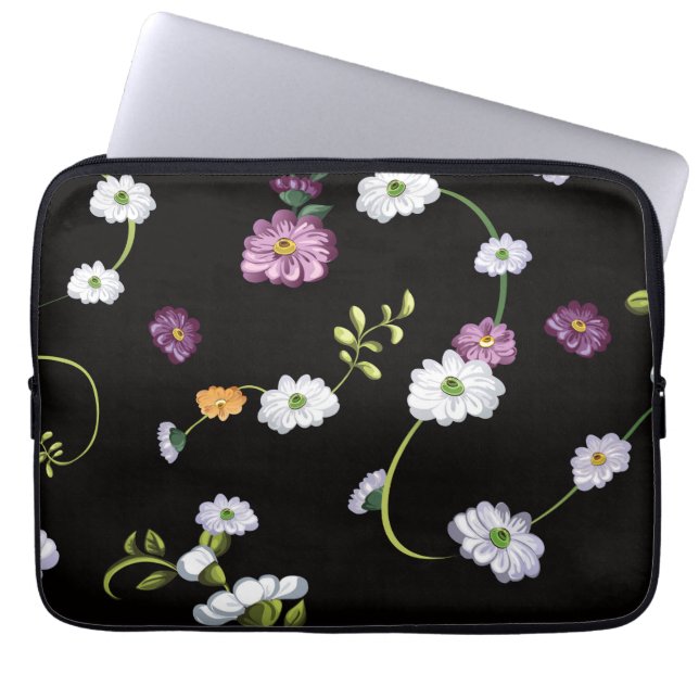 Funda Para Portátil Flores de primavera, naturaleza (Frente)