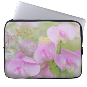 Funda Para Portátil Flores de Sweet Pea   Seabeck, WA