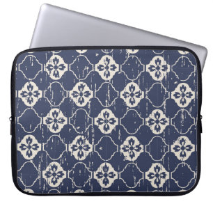 Funda Para Portátil Flores desgastadas: sin foco vintage