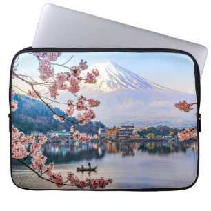 Funda Para Portátil Flores   Florecimiento de cerezos en primavera en 