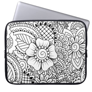 Funda Para Portátil Flores inspiradas