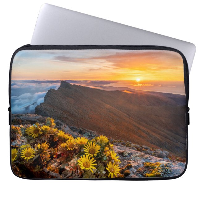 Funda Para Portátil Flores | Islas Canarias, España (Frente)