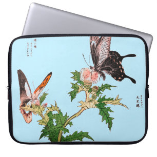 FUNDA PARA PORTÁTIL FLORES JAPONESES CON MÁQUINA DE ELECTROVÁLVULAS