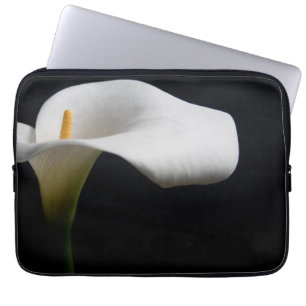 Funda Para Portátil Flores   Lirio de Calla Blanca