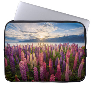 Funda Para Portátil Flores Lupines New Zealand