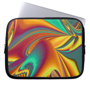 Funda Para Portátil Flores Mágicas de Primavera Verano Otoño