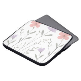 Funda Para Portátil Flores Pastel Bloom para Chicas Adolescentes