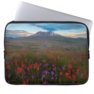 Funda Para Portátil Flores Pincel indio y penstemon