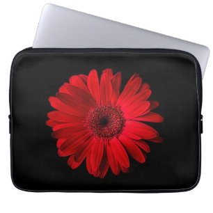 Funda Para Portátil Flores   Red Gerbera Daisy