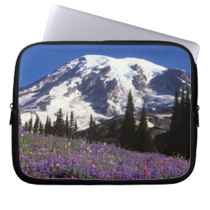 Funda Para Portátil flores silvestres de verano al pie del Monte Raini