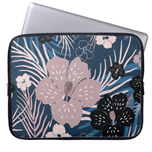 Funda Para Portátil Flores tropicales Palm Leaves Textura