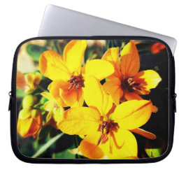 Funda Para Portátil Flores vibrantes