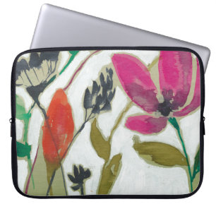 Funda Para Portátil Flores vívidas