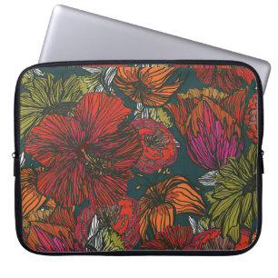 Funda Para Portátil Flower Medley