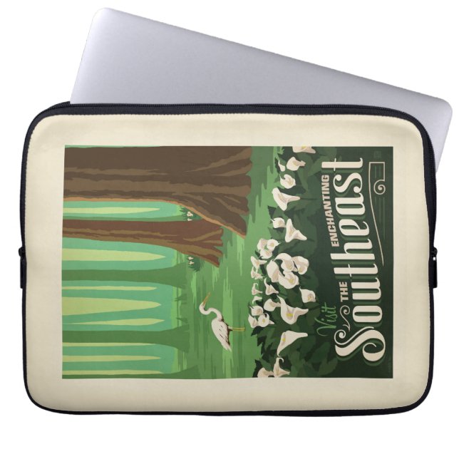 Funda Para Portátil Flower Show de Macy | Sudeste (Frente)