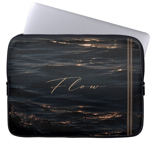 Funda Para Portátil Flujo - Aguas Profundas (Frente)