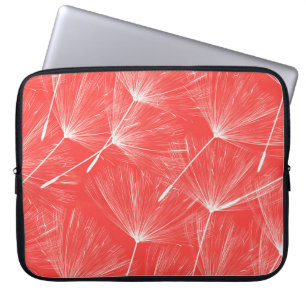 Funda Para Portátil Flying Dandelion Semilla Fondo Vintage.
