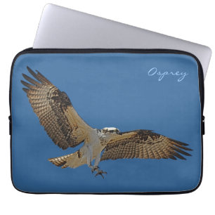 Funda Para Portátil Flying Osprey & Blue Sky Raptor Wildlife Sleeve