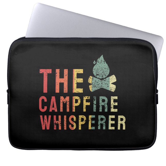 Funda Para Portátil Fogata - Whisperer de Fogata (Frente)