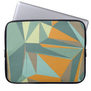 Funda Para Portátil Fondo abstracto con colorido trianglesabstracto