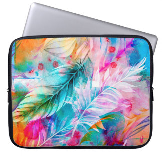 Funda Para Portátil Fondo abstracto de las manchas y manchas de las ac