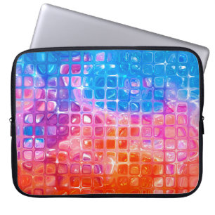 Funda Para Portátil fondo abstracto.mosaico multicolor