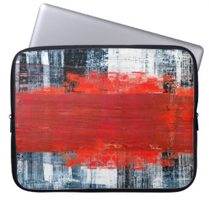 Funda Para Portátil fondo abstracto pintado a mano, abstracto, dolor