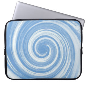 Funda Para Portátil fondo borroso abstracto, texto geométrico vintage