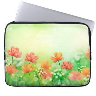 Funda Para Portátil Fondo borroso realista de primavera-52374
