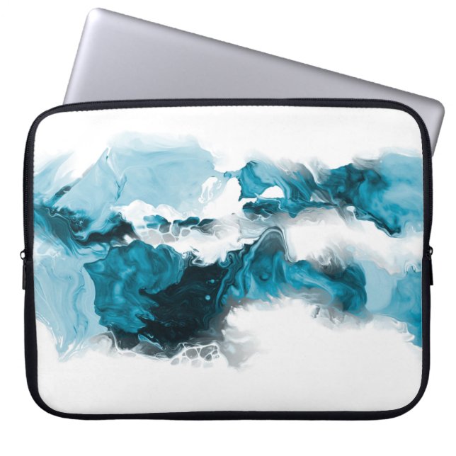 Funda Para Portátil Fondo creativo abstracto pintado a mano, wallpap (Frente)