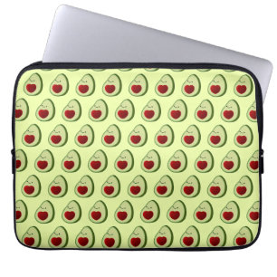 Funda Para Portátil Fondo de aguacate corto