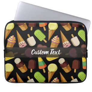 Funda Para Portátil Fondo de Crema de Hielo