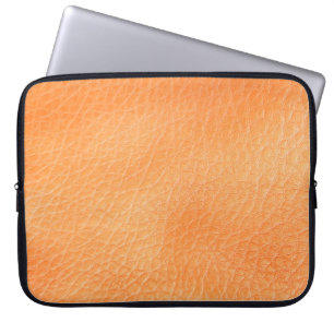 Funda Para Portátil Fondo de cuero marrón. abstracto, accesorios,