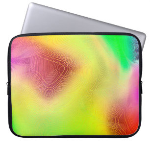 Funda Para Portátil fondo de desenfoque abstracto. parte gráfica multi